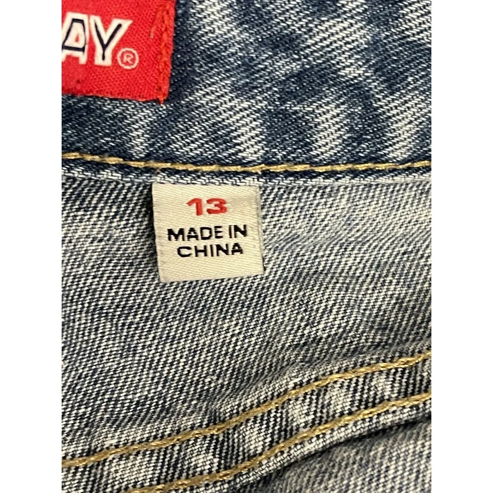 Unionbay Jeans Womens 13 High Rise Tapered Leg Denim Classic Fit Straight‎ Jeans